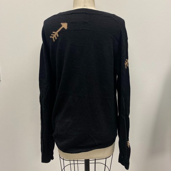 Sweater Markus Lupfer Women's Black Jumper, size S like new - Picture 3 of 5